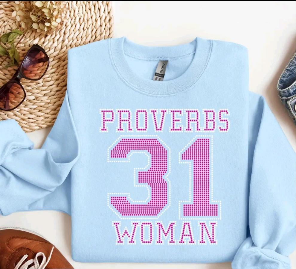 Rhinestone Proverbs 31 Woman